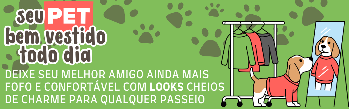 ROUPAS PET 2026
