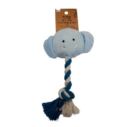 DingDing 幻 PET Brinquedo Para Pet Com Corda - Elefante | Daiso