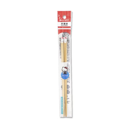 Hashi Madeira (Tamanho:21cm) - Modelo Hello Kitty | Daiso