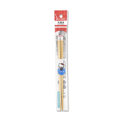 Hashi Madeira (Tamanho:21cm) - Modelo Hello Kitty | Daiso