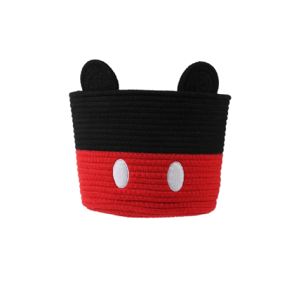 小物 miki Organizador De Algodão Estilo Corda Mickey Mouse | Daiso