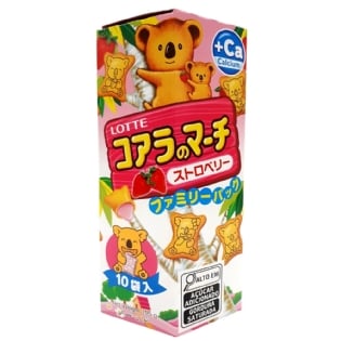 Biscoito Koala Sabor Morango - Pacote Familia 195g