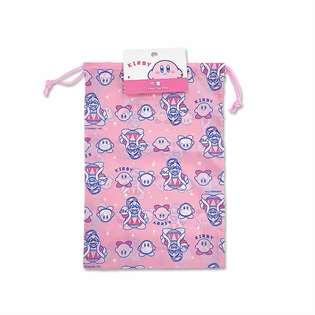 Pasta Com Fecho Zip Transparente - Modelo: Kirby | Daiso