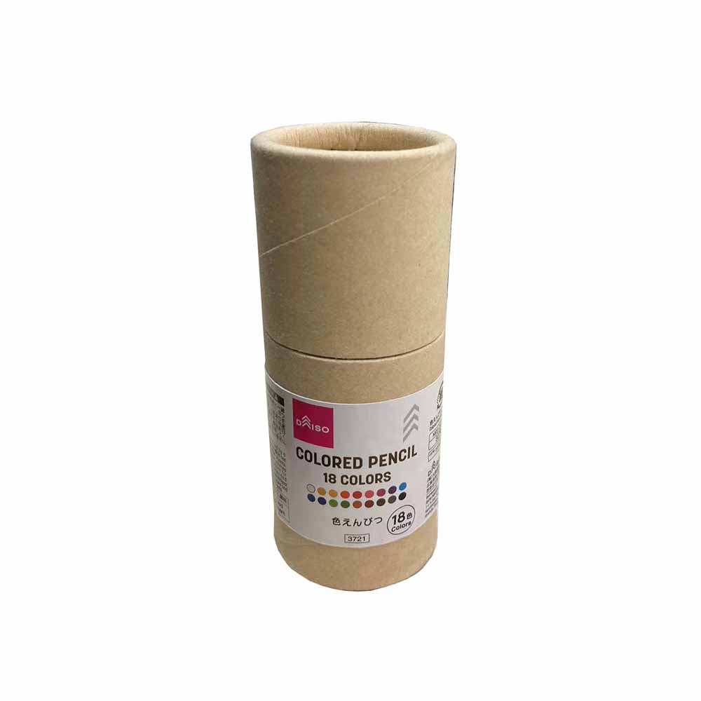 Lapis De Cor Com 18 Cores | Daiso