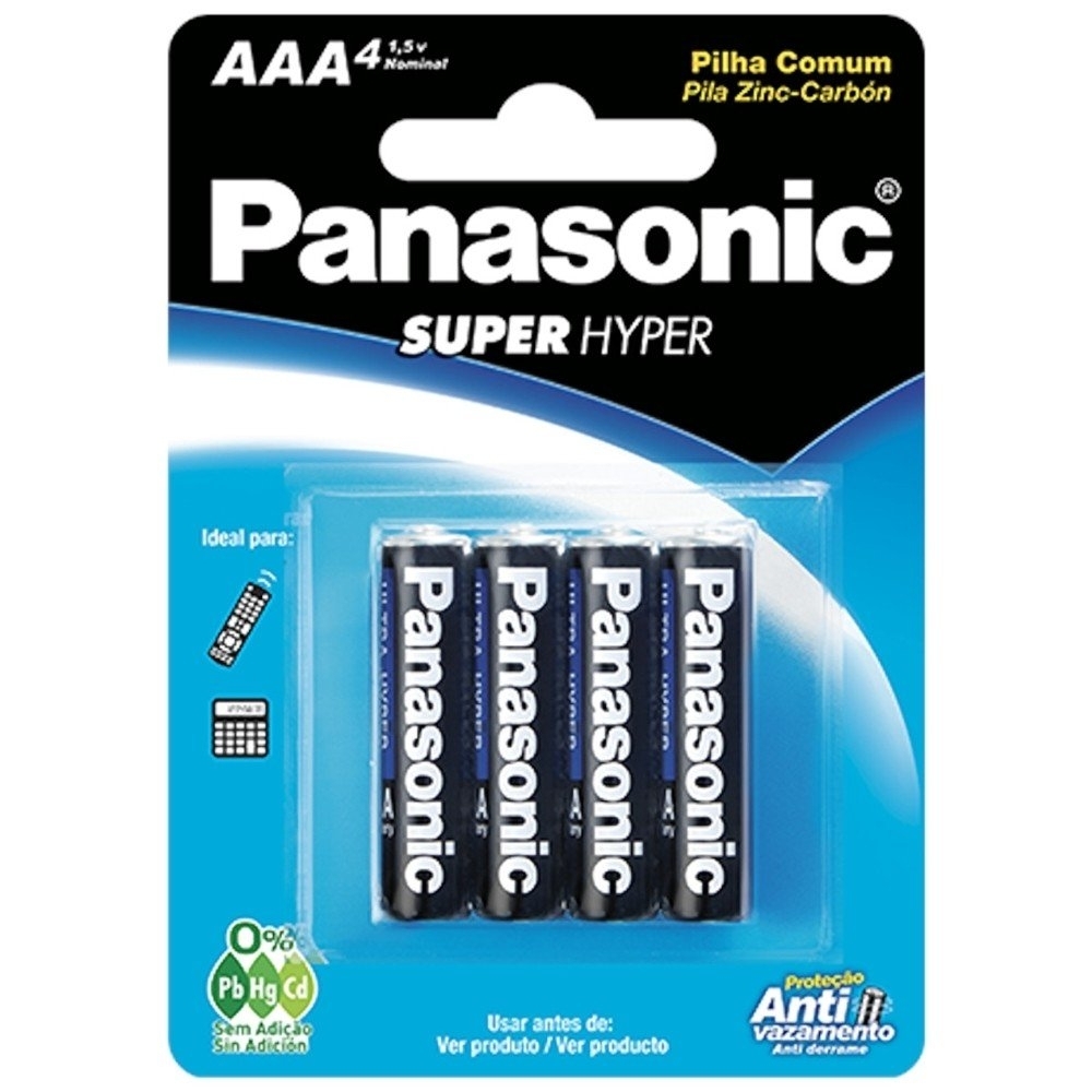 その他 Panasonic NNY24920LE9 Pilha Panasonic Comum Aaa - 4 Unidades | Daiso