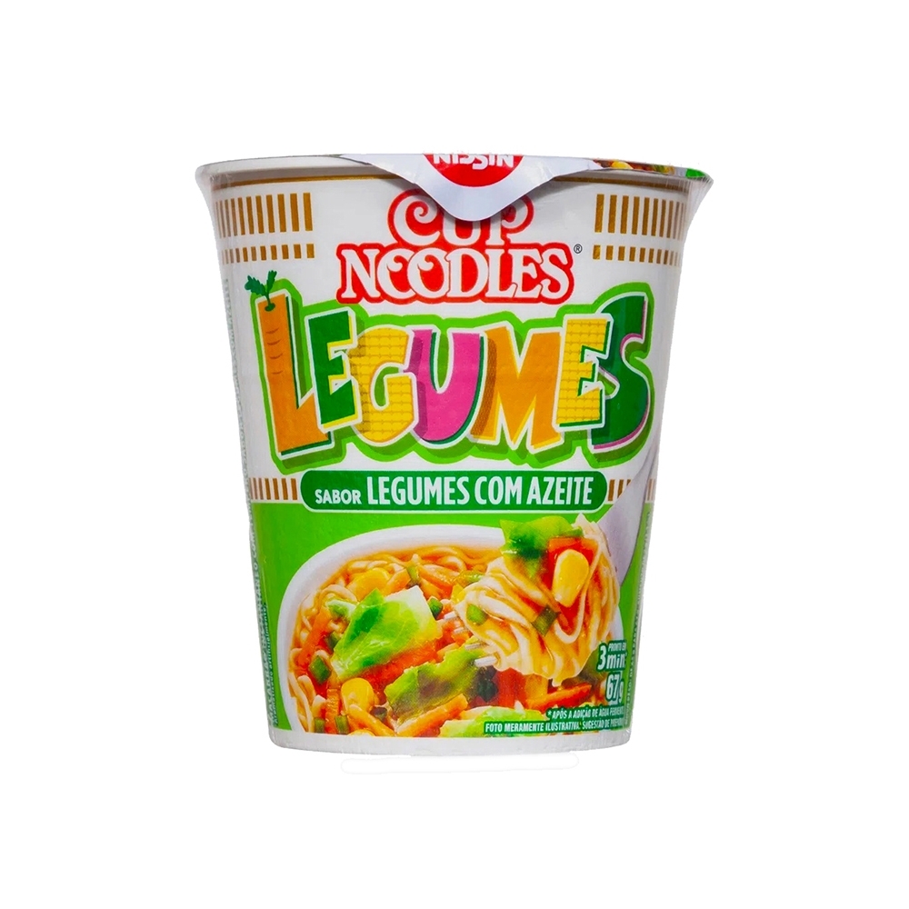 Nissin Cup Noodles Legumes Com Azeite | Daiso