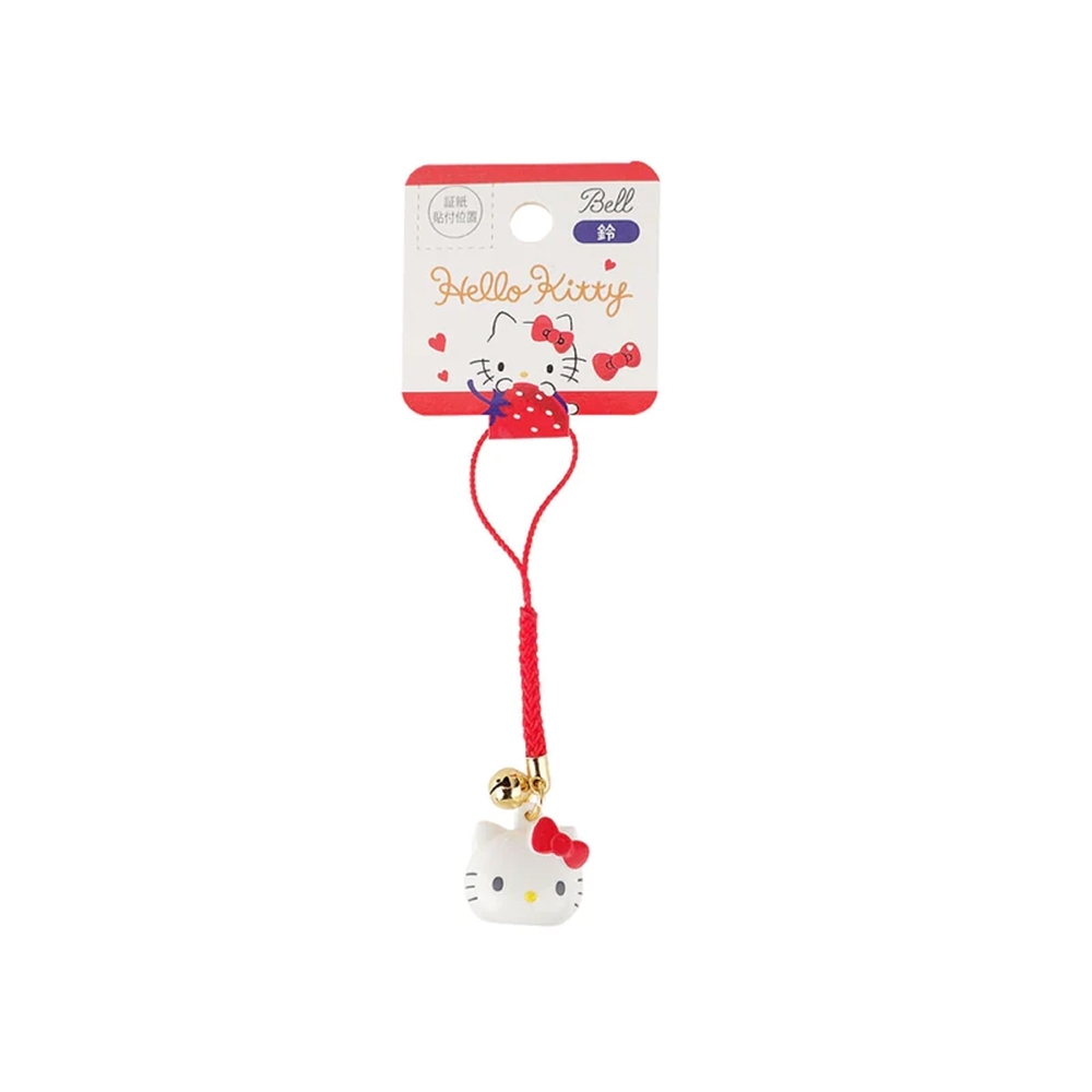 Chaveiro Com Sino Para Uso Em Celular - Modelo: Hello Kitty | Daiso
