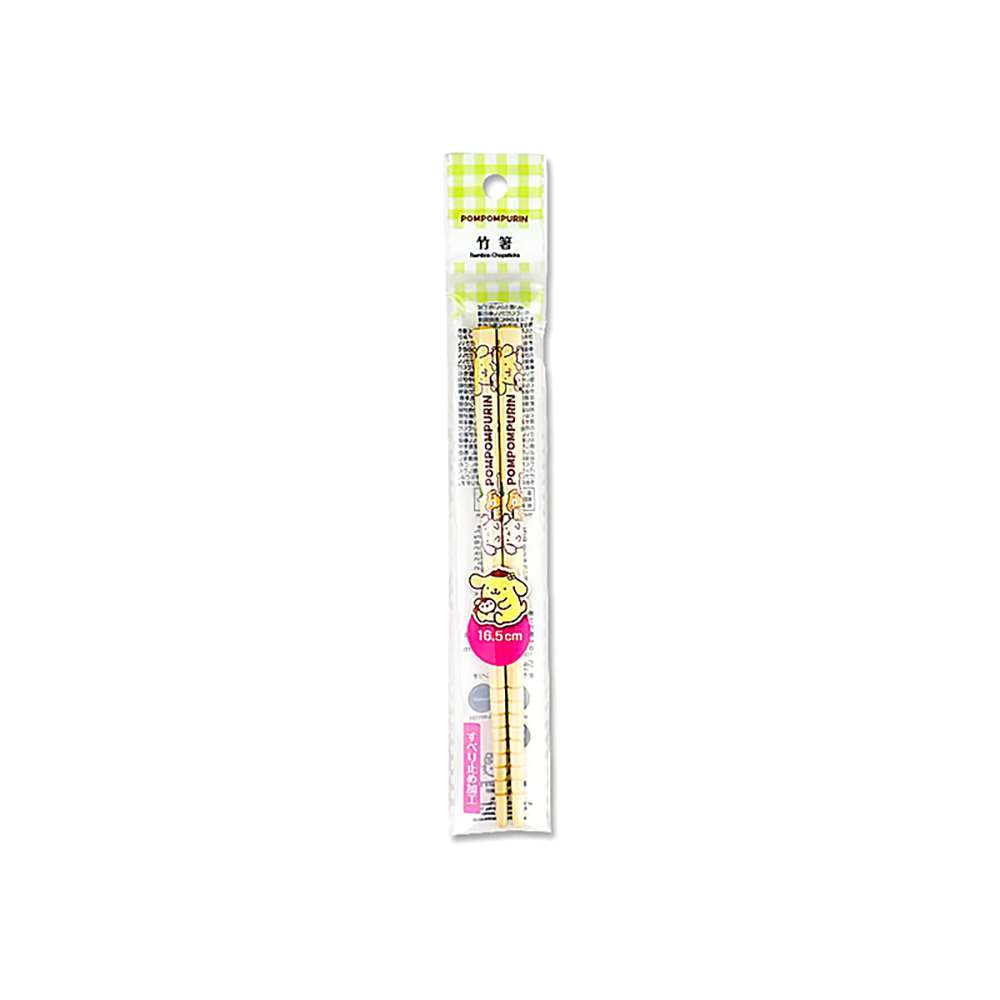 Hashi De Bambu (Tamanho: 16, 5Cm) Modelo Pompompurin Nakayoshi | Daiso