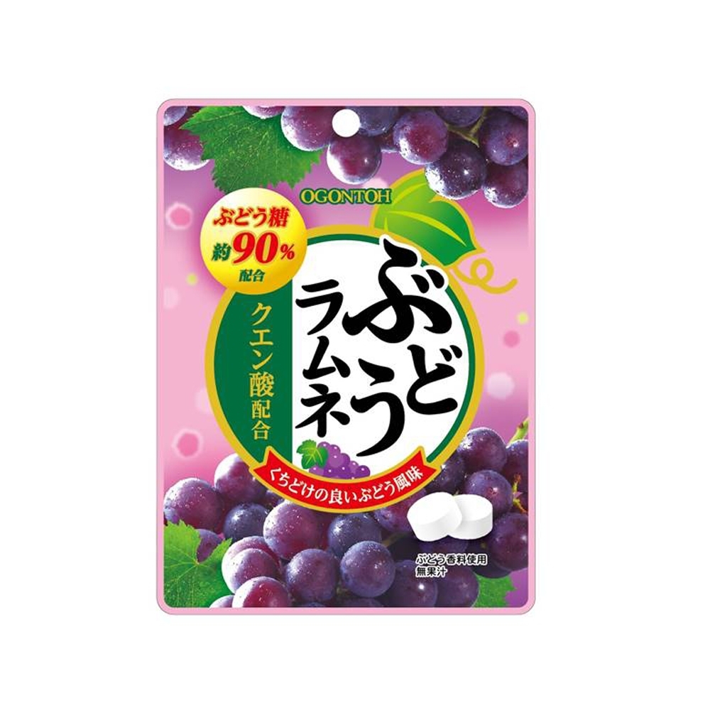 Bala De Soda Sabor Uva 30g | Daiso