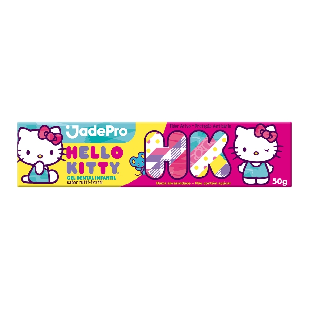 Gel Dental Tutti Frutti Jadepro Hello Kitty 50g | Daiso